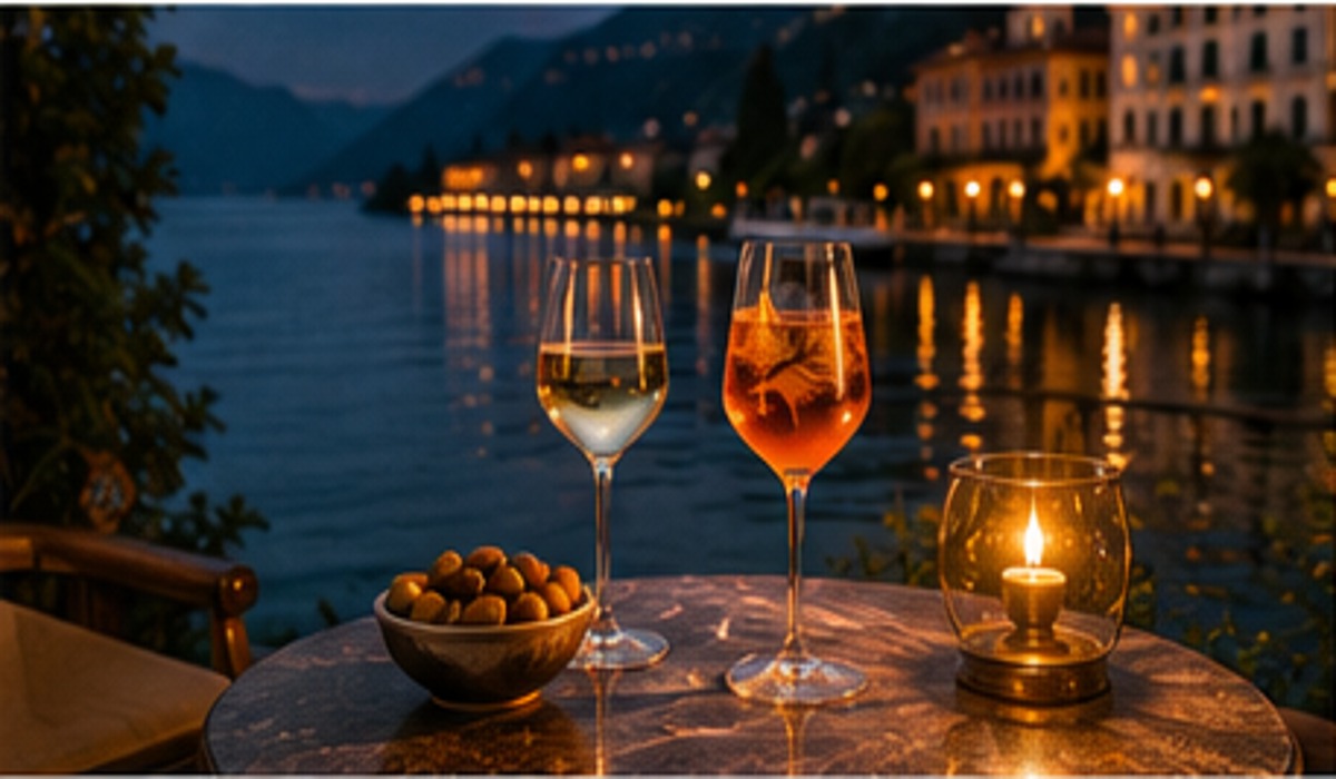 Aperitivo at sunset