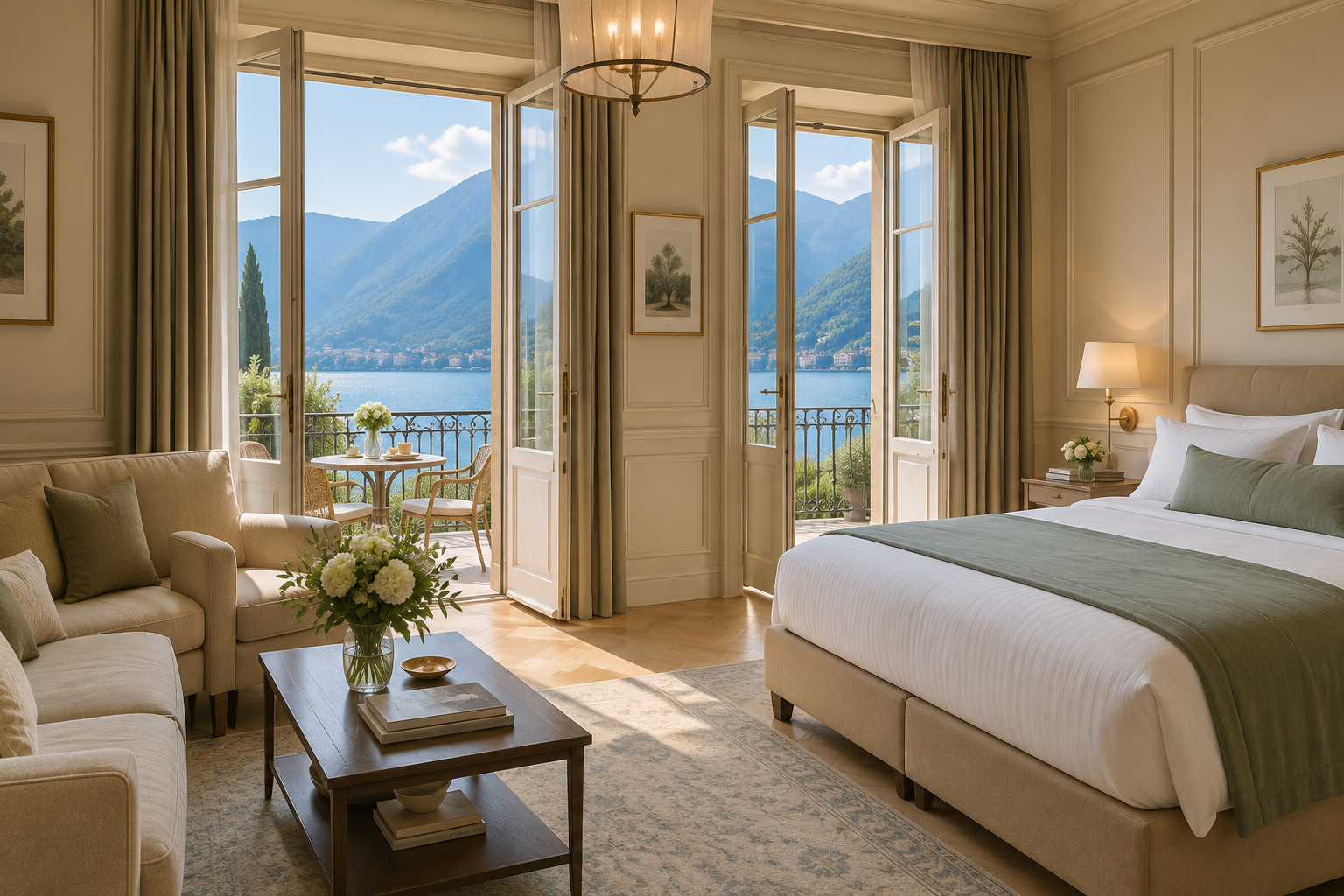 Vista dall’interno della Suite